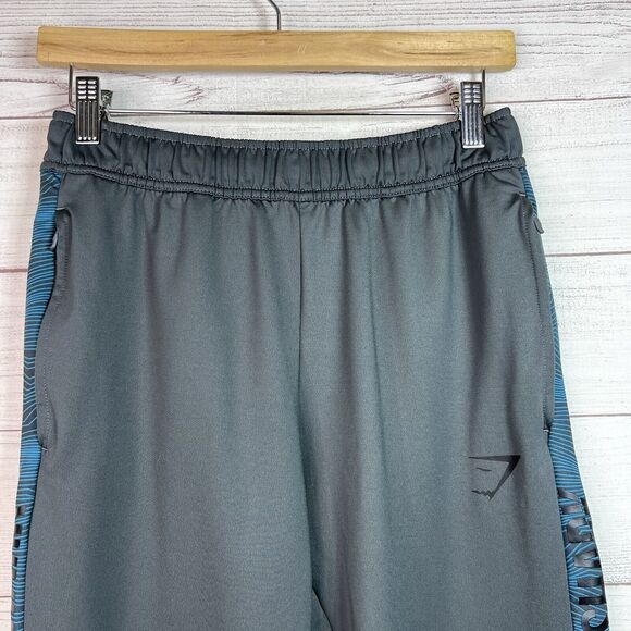 Gymshark Sport Joggers Pants Mens Gray Logo Workout Size S - Picture 4 of 10